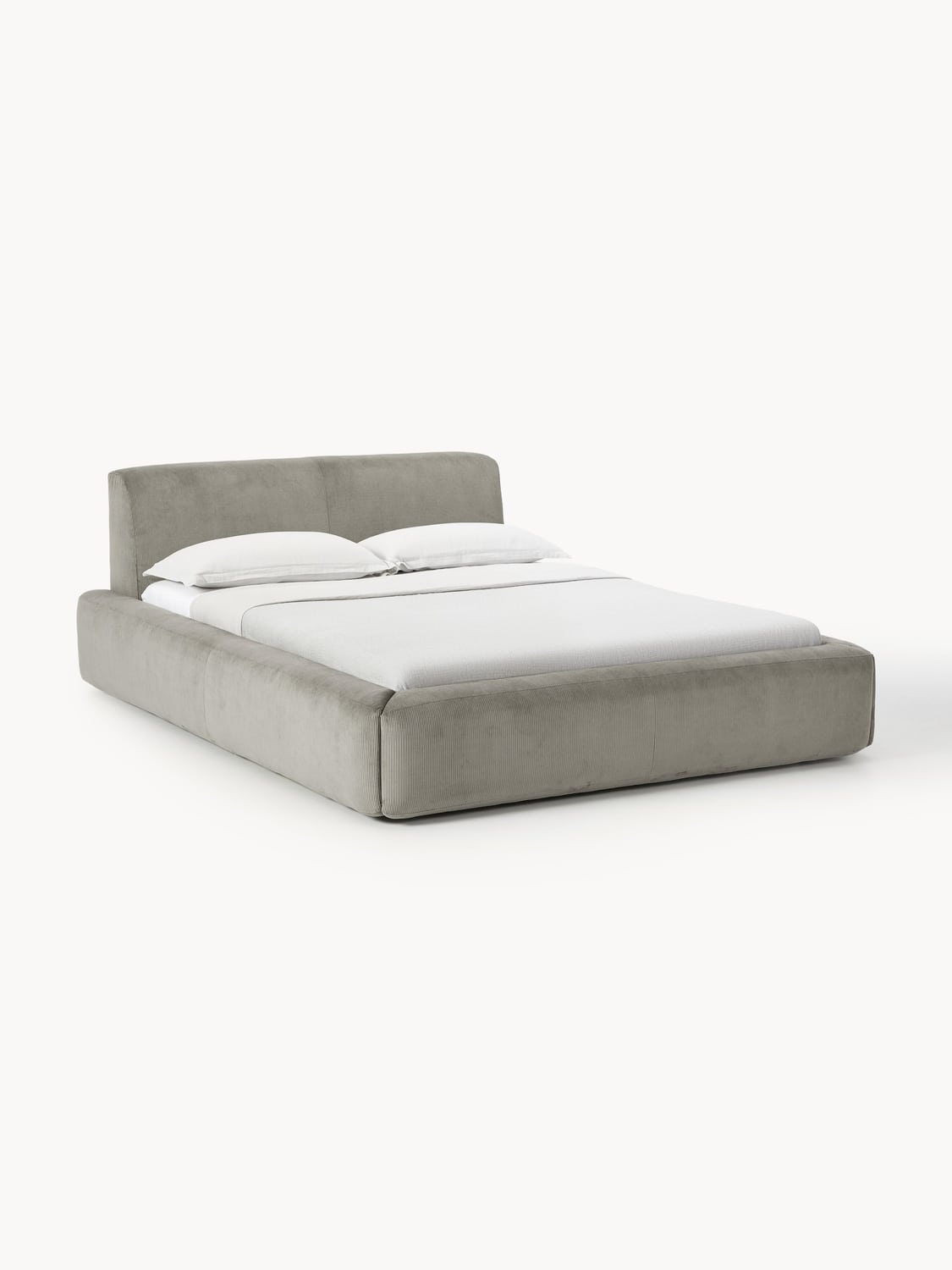 Melva Upholstered Bed — Lilac