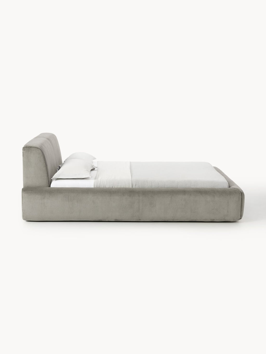 Melva Upholstered Bed — Lilac