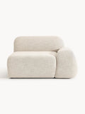 Wolke Bouclé Corner Module — Light Grey