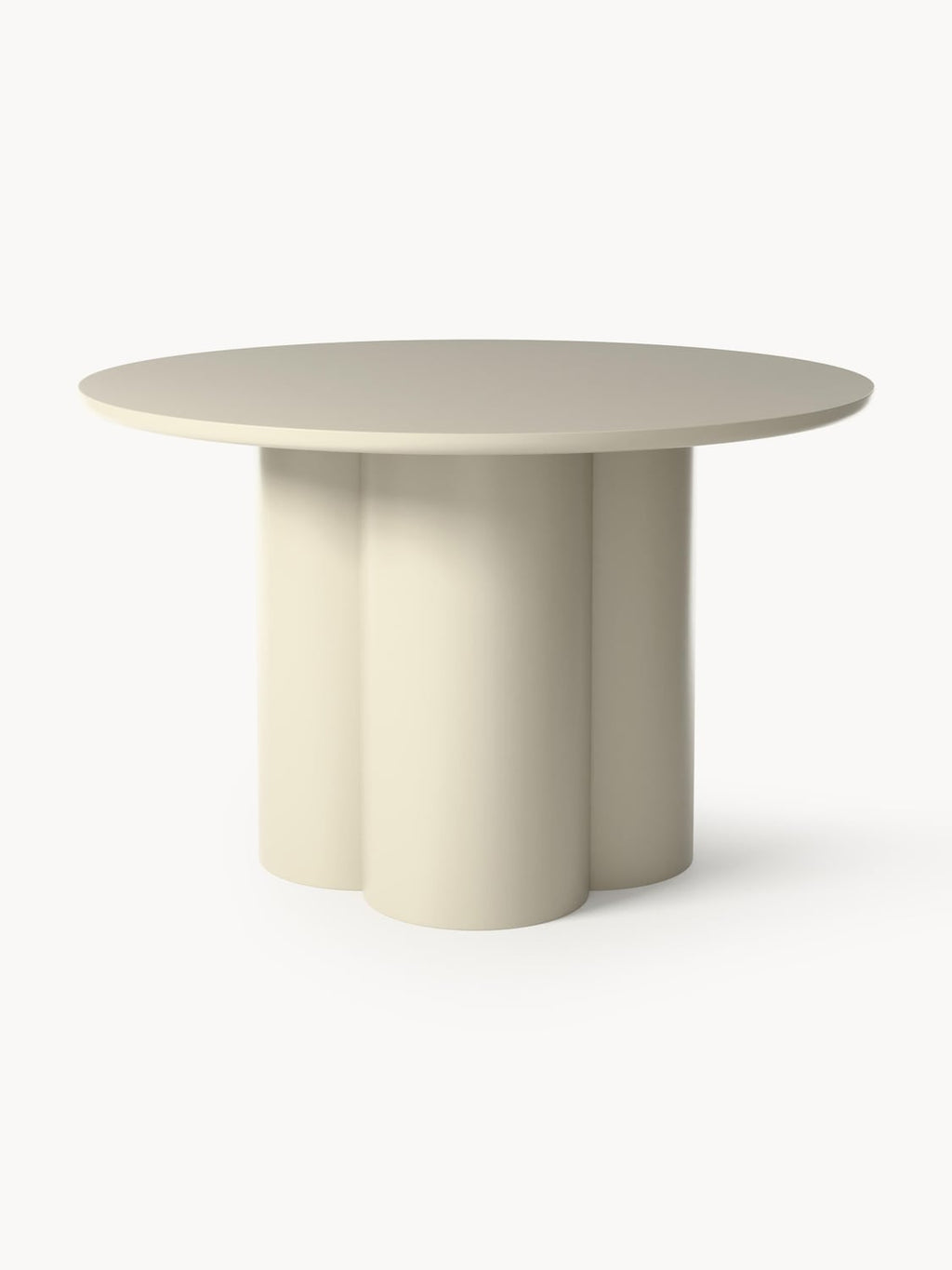 Keva Round Dining Table, Ø 120 cm — Oatmeal