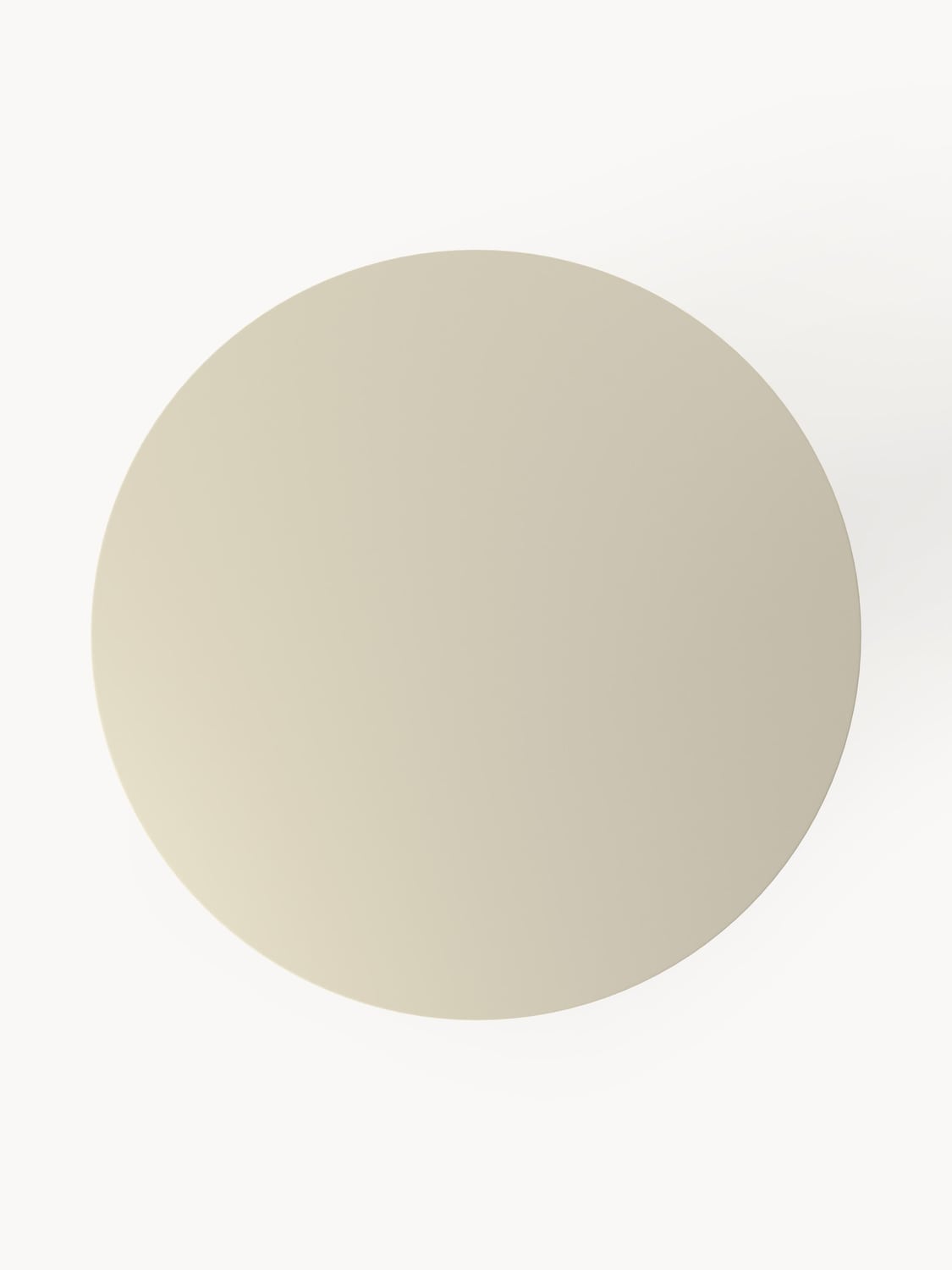 Keva Round Dining Table, Ø 120 cm — Oatmeal