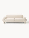 Lilo Bouclé Sofa (3-seater) — Light Grey