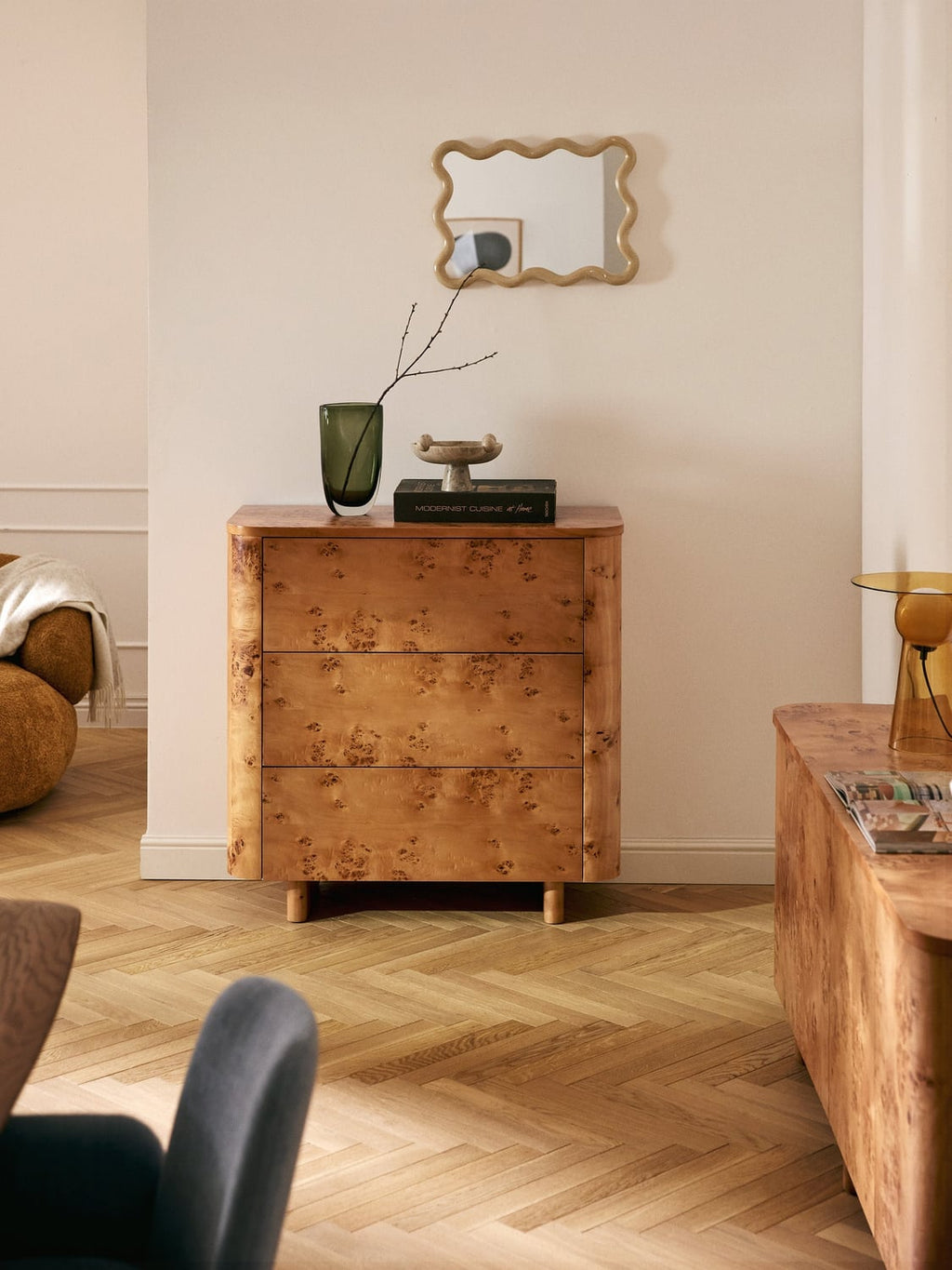 Tobia Wood-Chest of Drawers