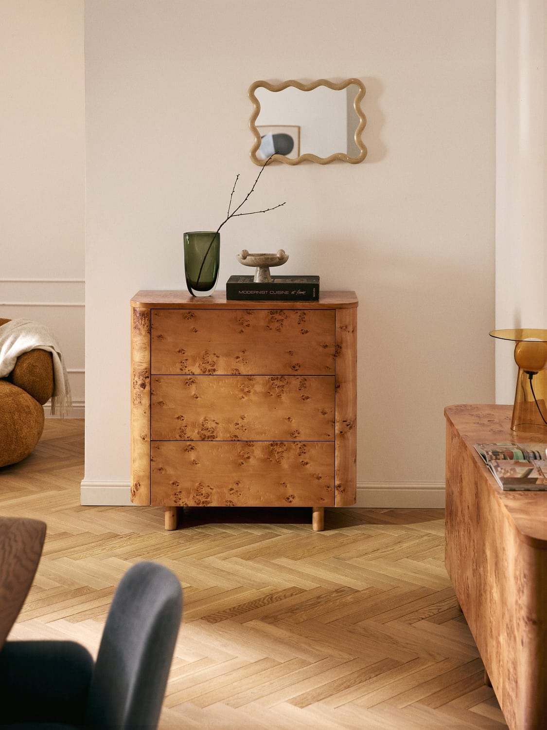 Tobia Wood-Chest of Drawers