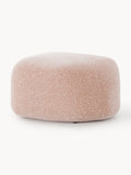 Wolke Oval Sofa Ottoman — Pink