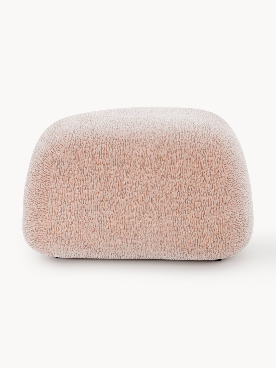 Wolke Oval Sofa Ottoman — Pink
