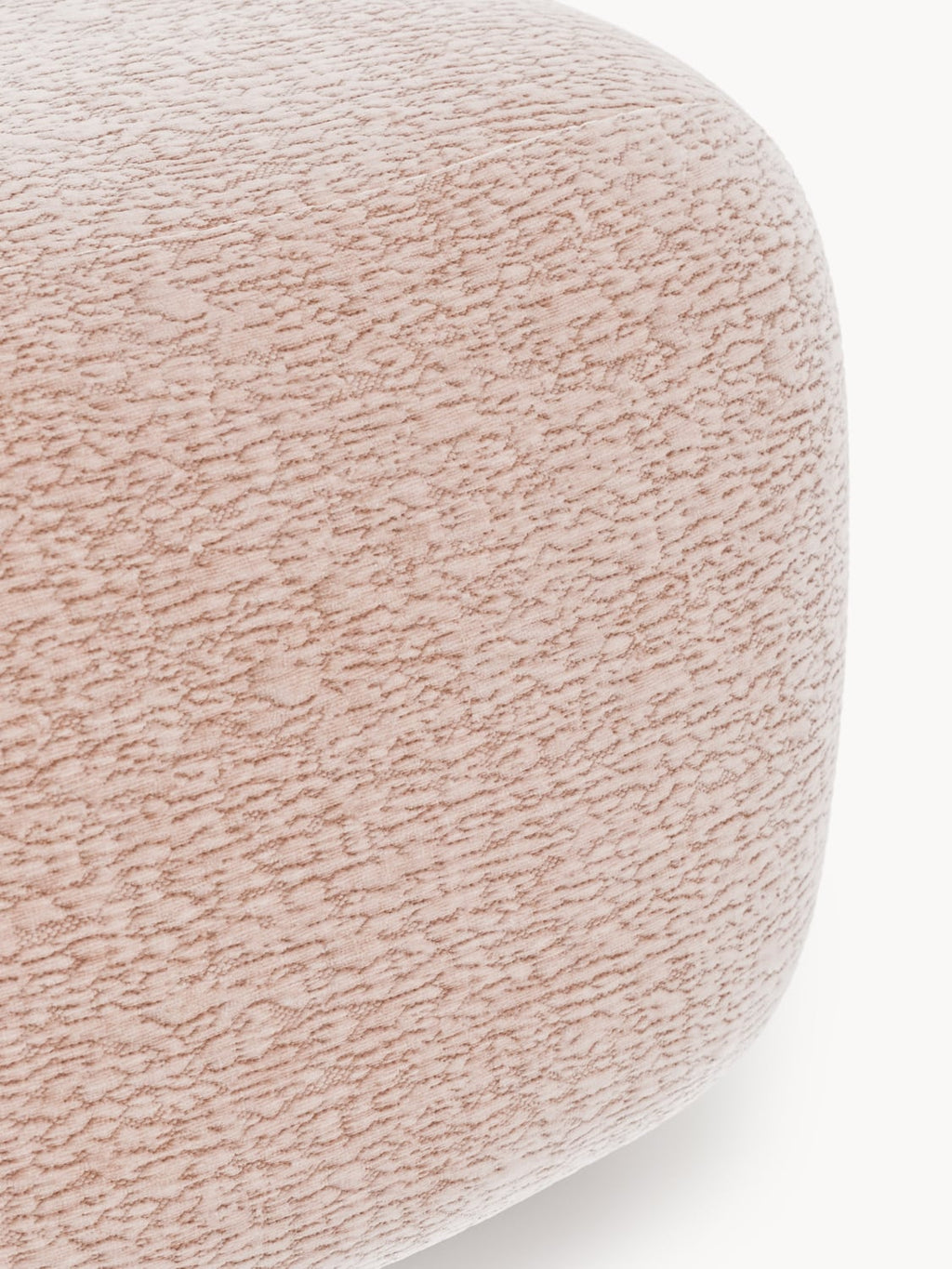 Wolke Oval Sofa Ottoman — Pink