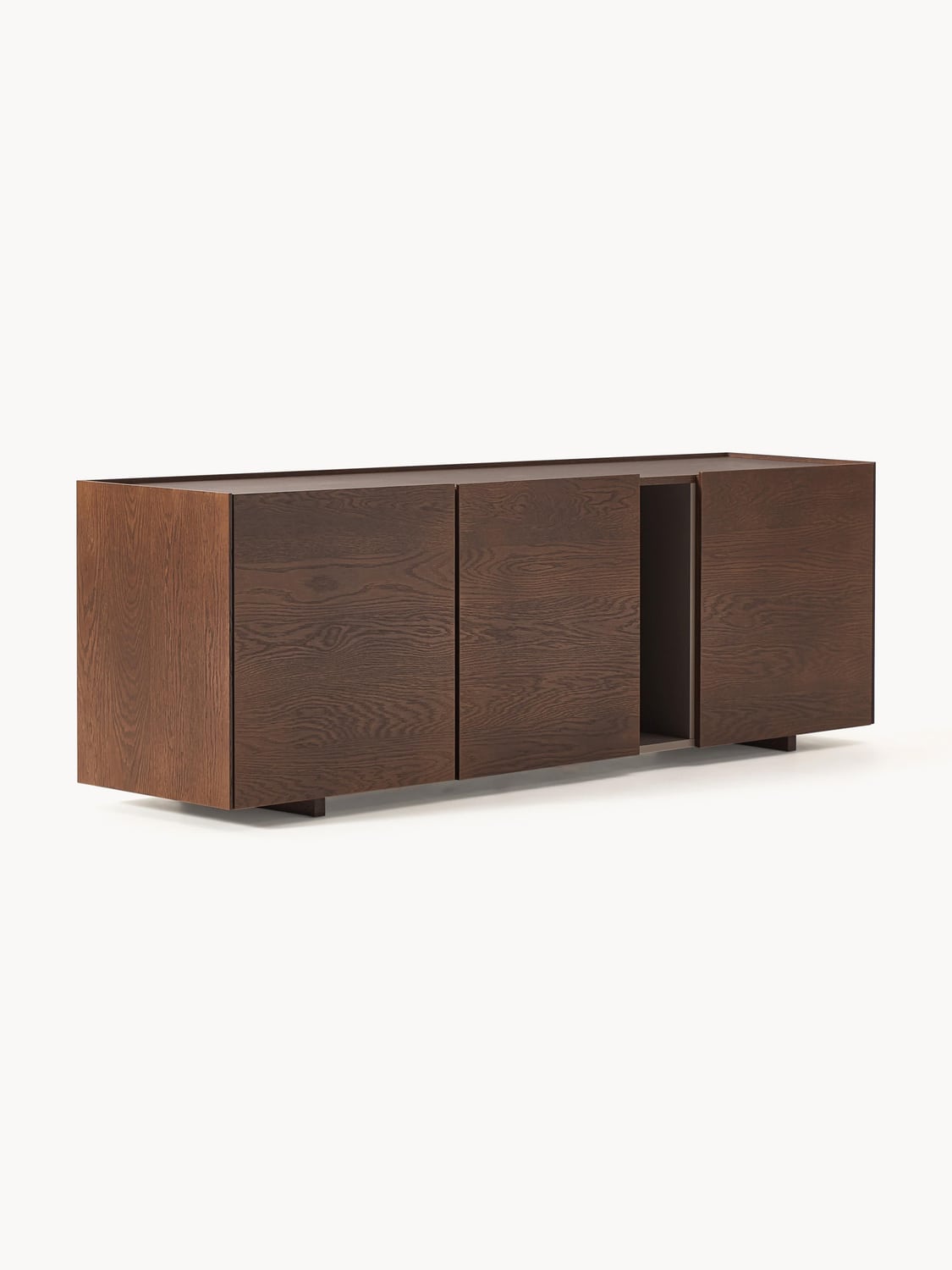 Larsen Wooden Sideboard — Brown