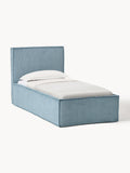 Dream Corduroy-Single Bed with Storage — Lilac