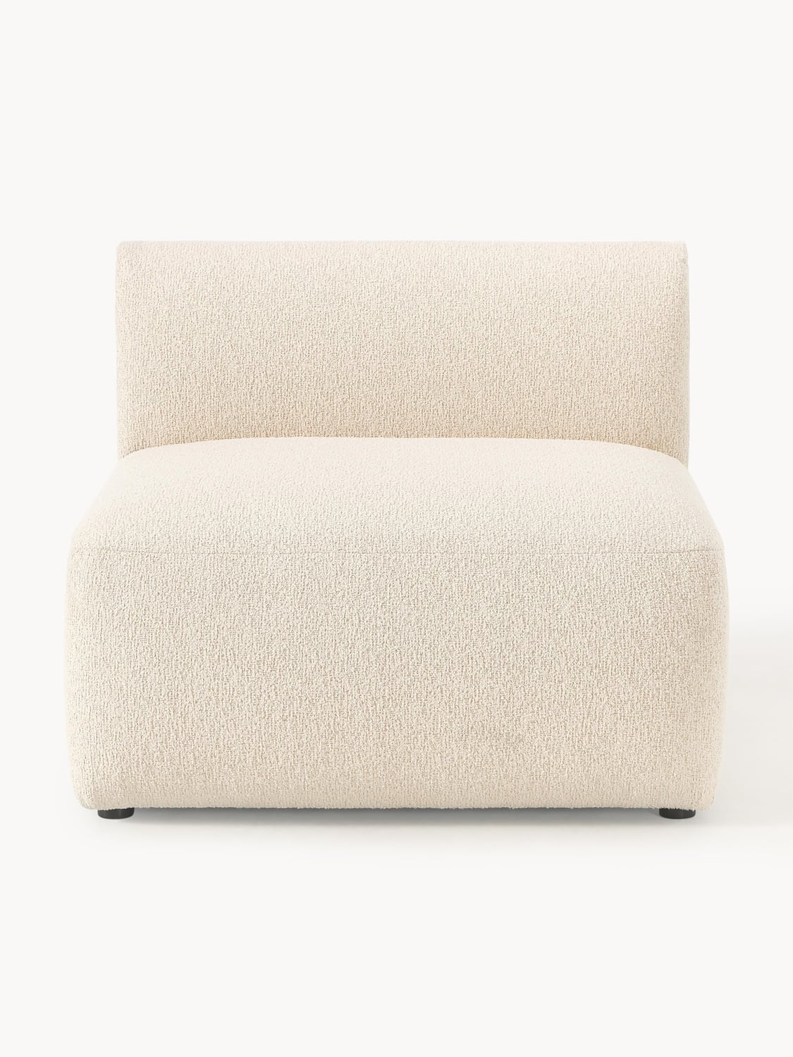 Sofia Bouclé Middle Module — Off-White