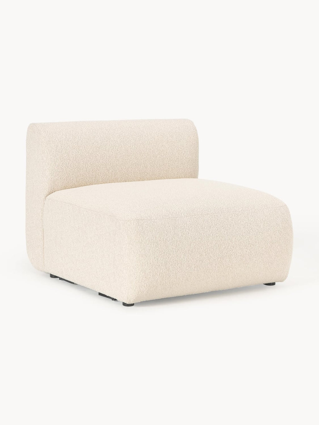 Sofia Bouclé Middle Module — Off-White