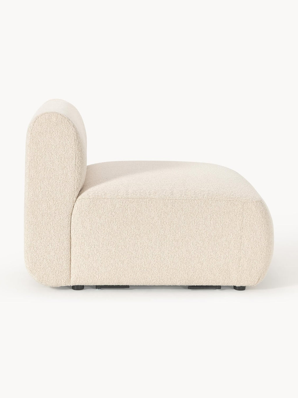 Sofia Bouclé Middle Module — Off-White