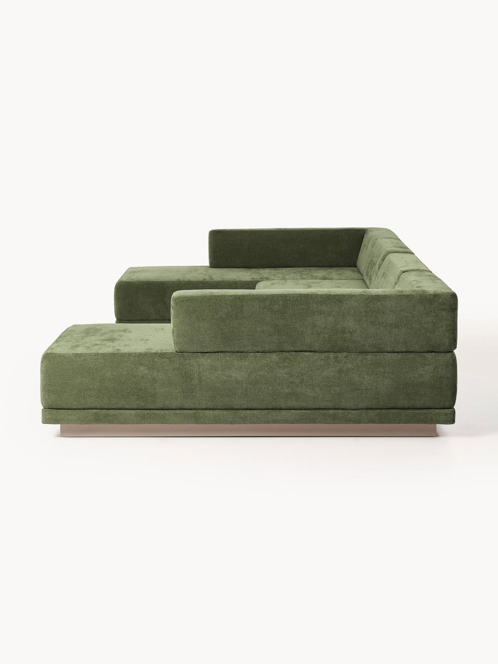 Colin Large Modular Sofa (4-seater) — Khaki