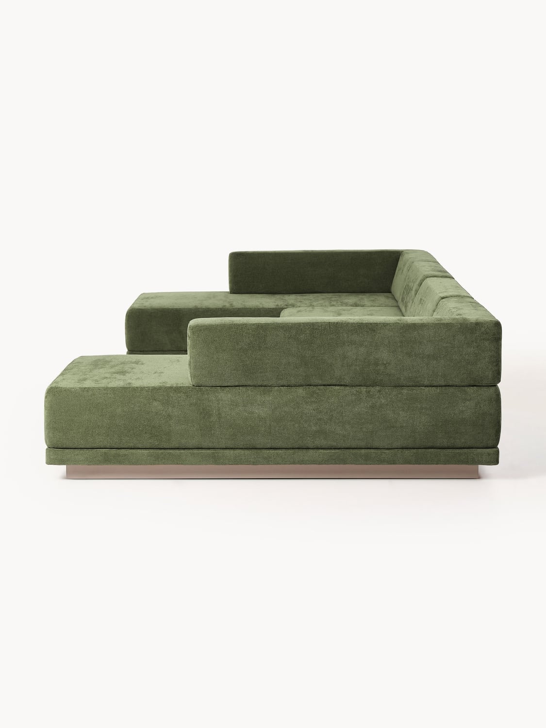 Colin Large Modular Sofa (4-seater) — Khaki