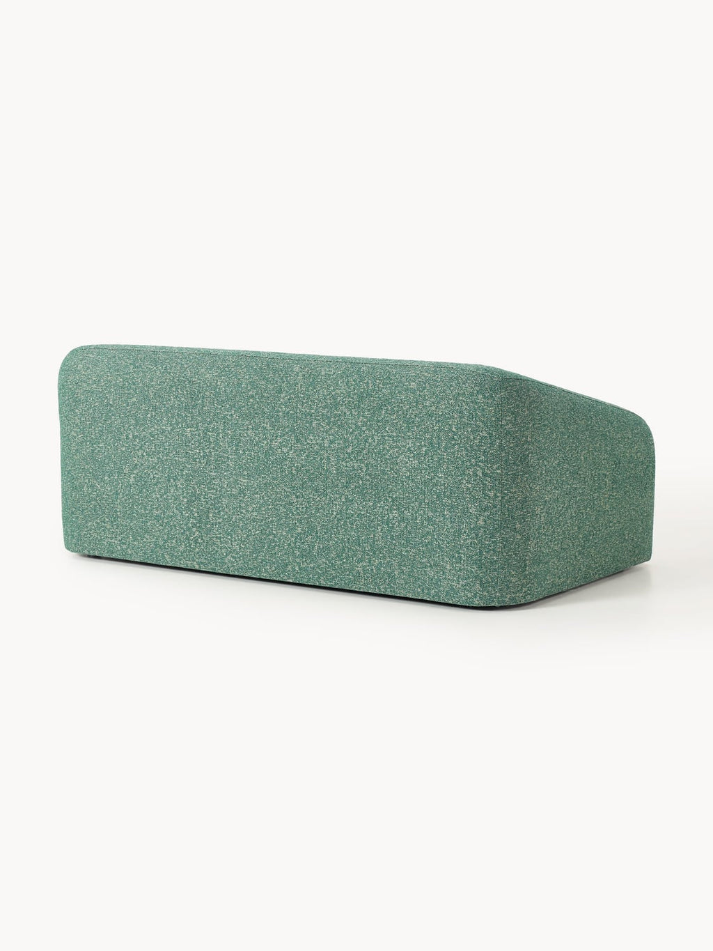 Eliot Bouclé-Sofa Bed (2-seater) — Teal
