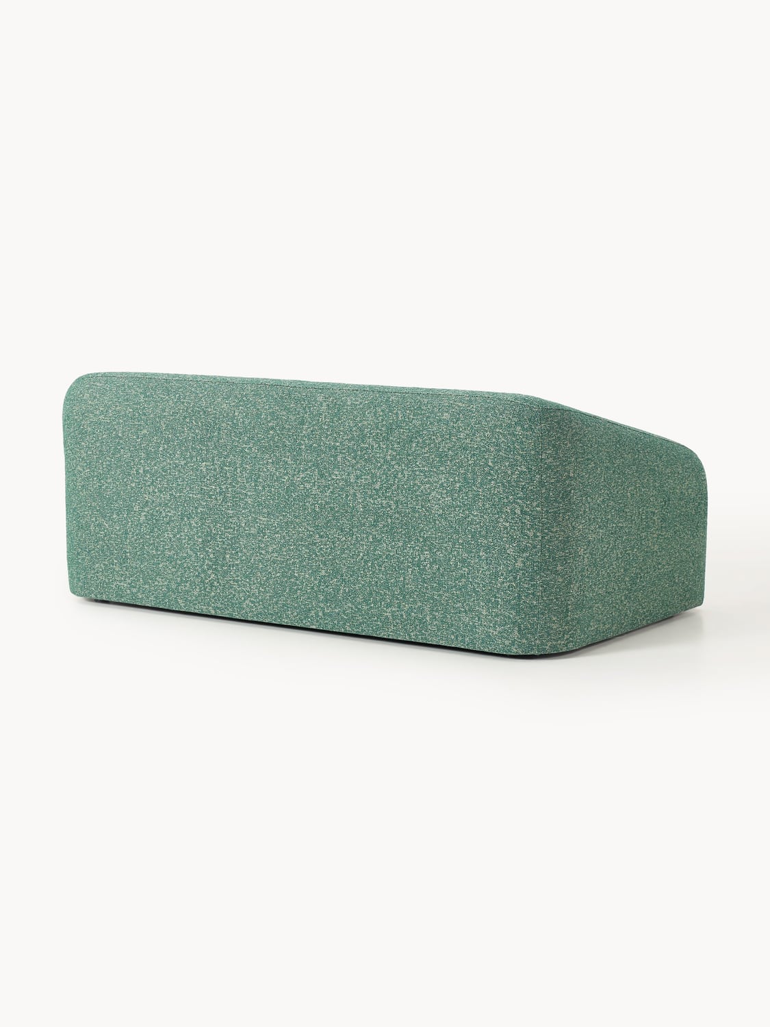 Eliot Bouclé-Sofa Bed (2-seater) — Teal
