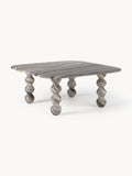 Lyndi Marble-Coffee Table — Oatmeal