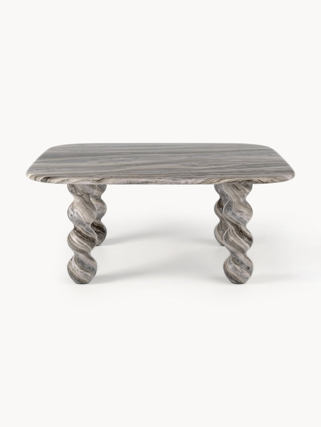 Lyndi Marble-Coffee Table — Oatmeal