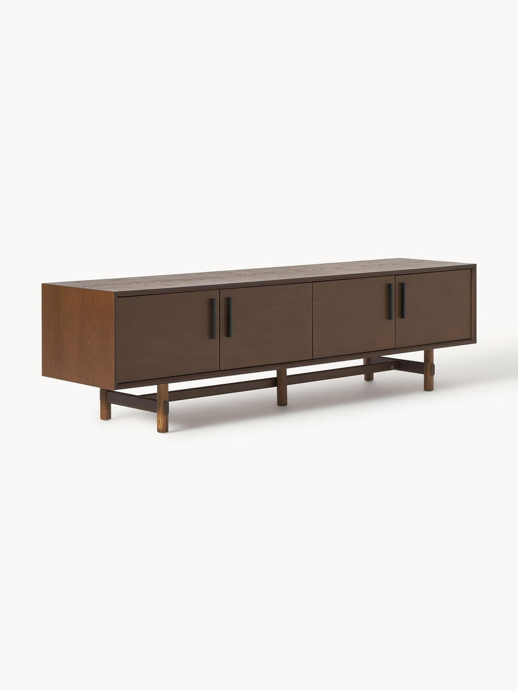 Diana Lowboard in Oak — Dark Grey