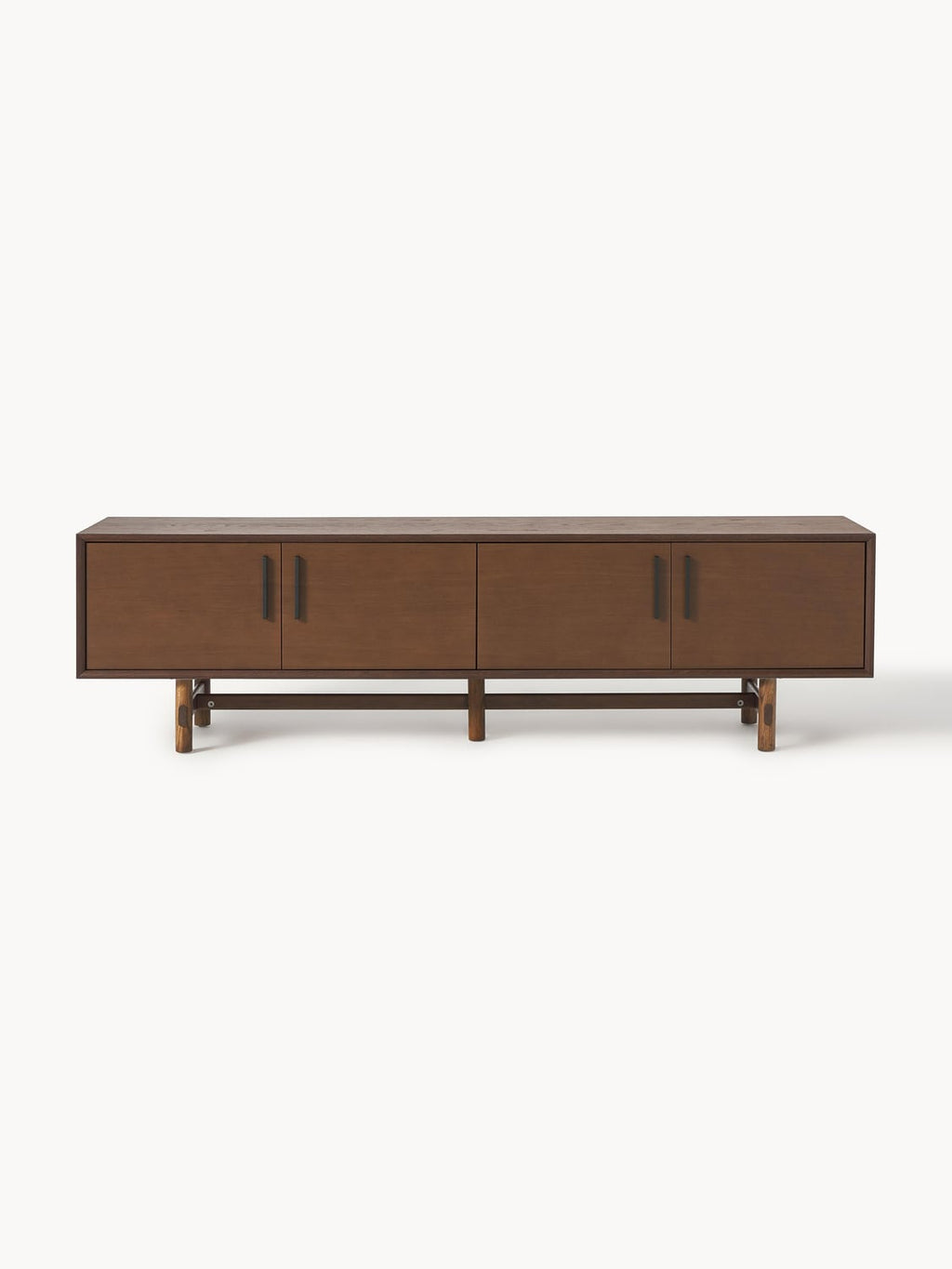 Diana Lowboard in Oak — Dark Grey