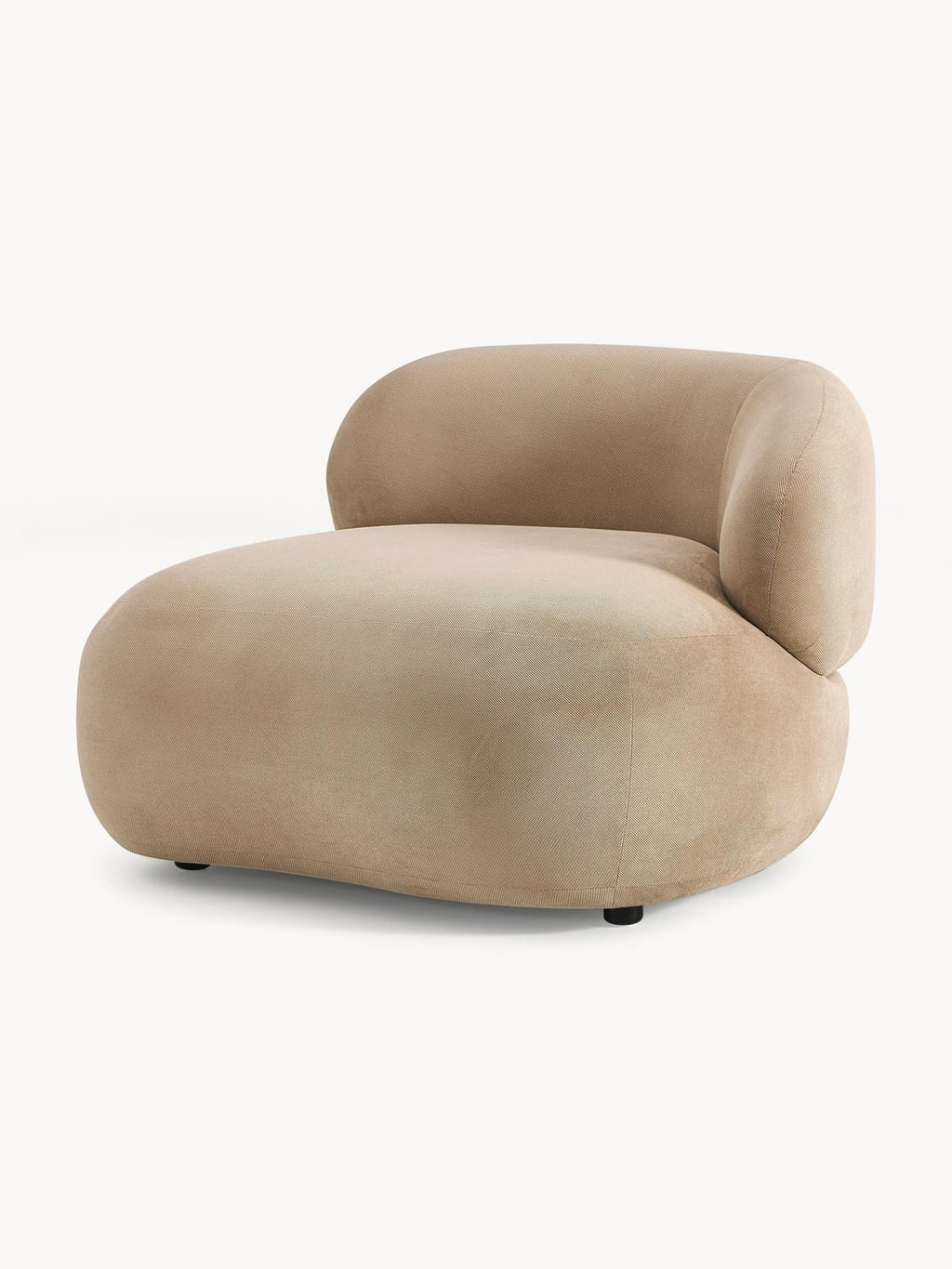 Alba Lounge Chair — Taupe