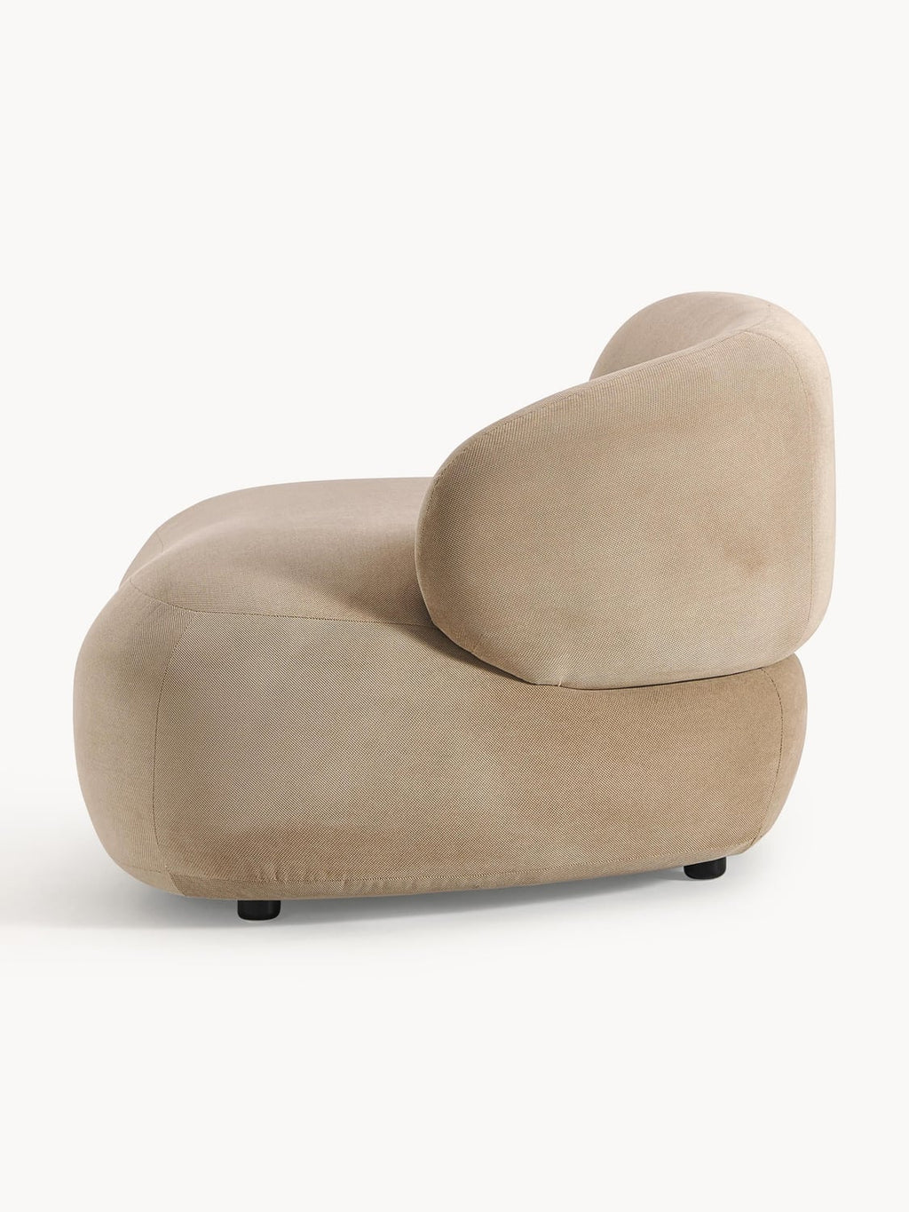 Alba Lounge Chair — Taupe