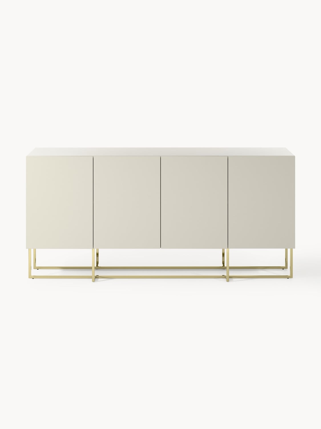 Joe Wooden Sideboard — Light Grey