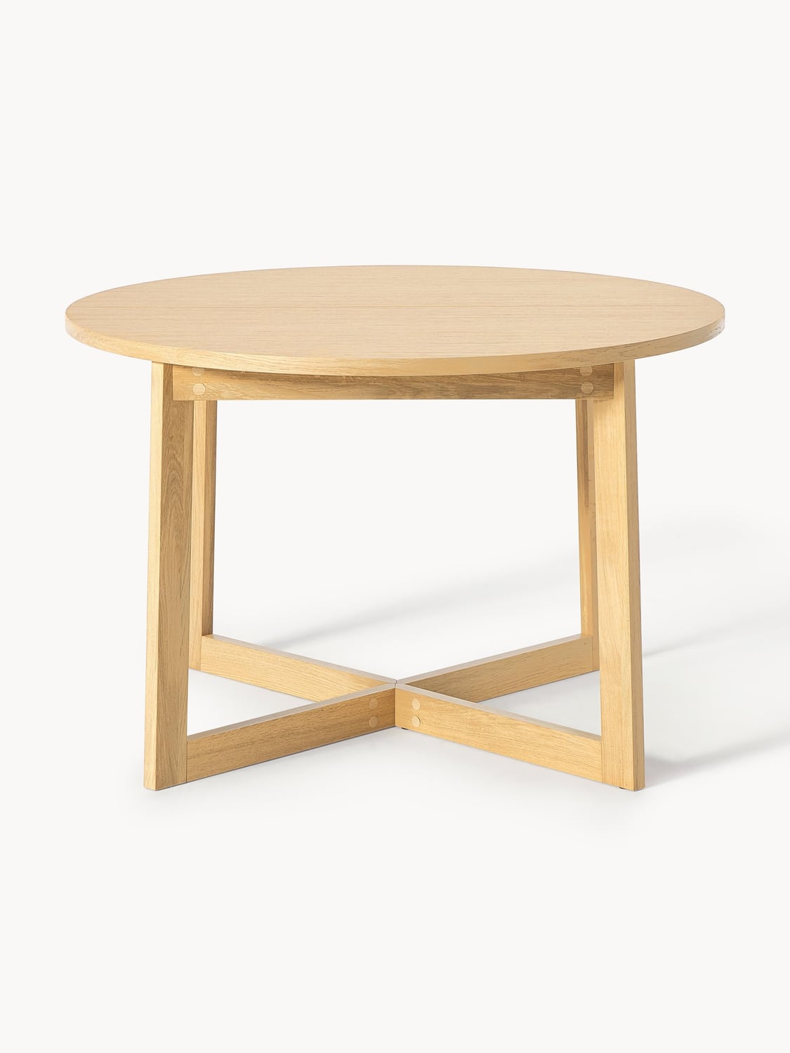 Bennet Extendable Dining Table, 115 - 215 x 75 cm — Oatmeal