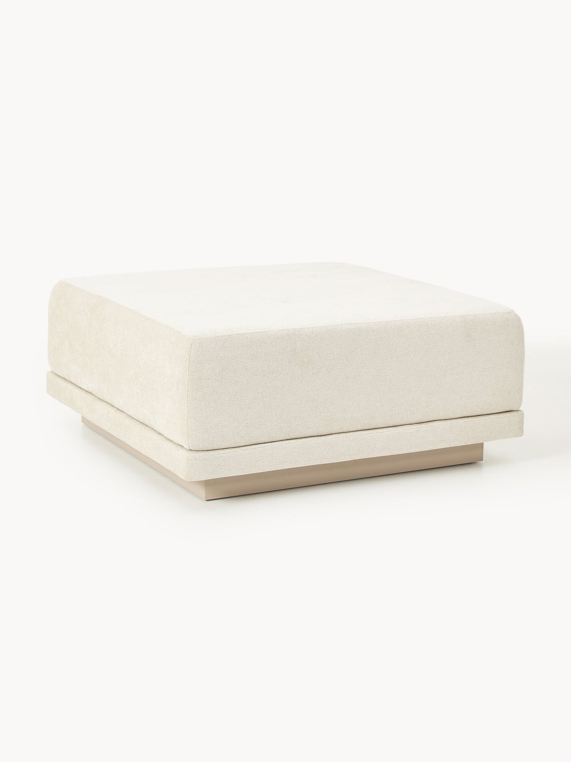 Colin Sofa-Ottoman — Blush