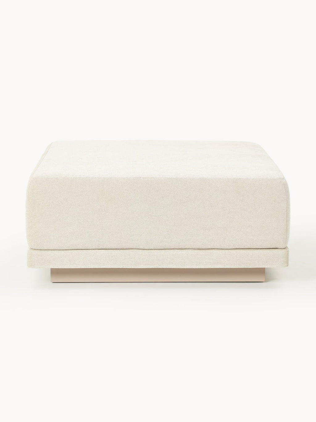 Colin Sofa-Ottoman — Blush