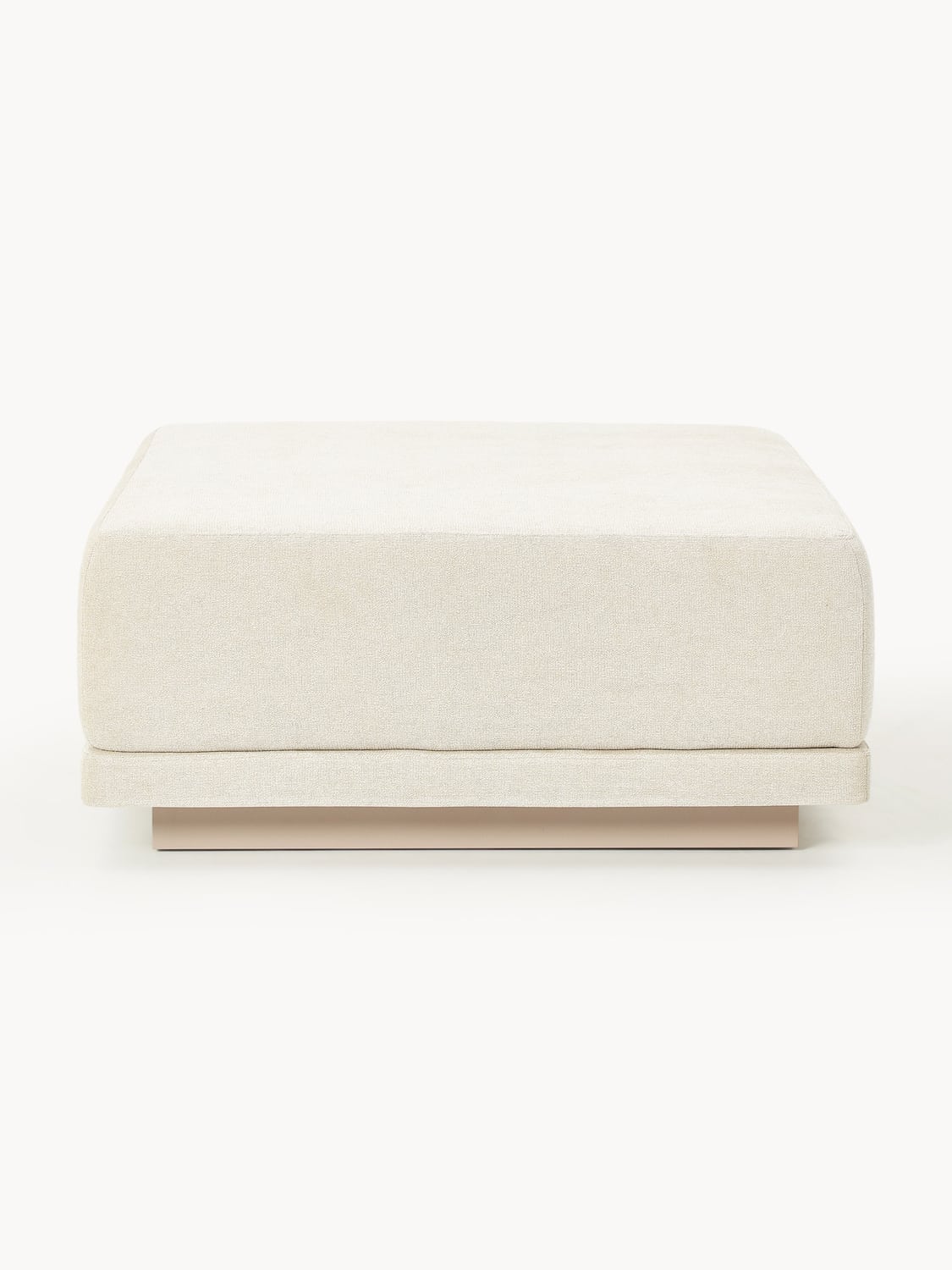 Colin Sofa-Ottoman — Blush
