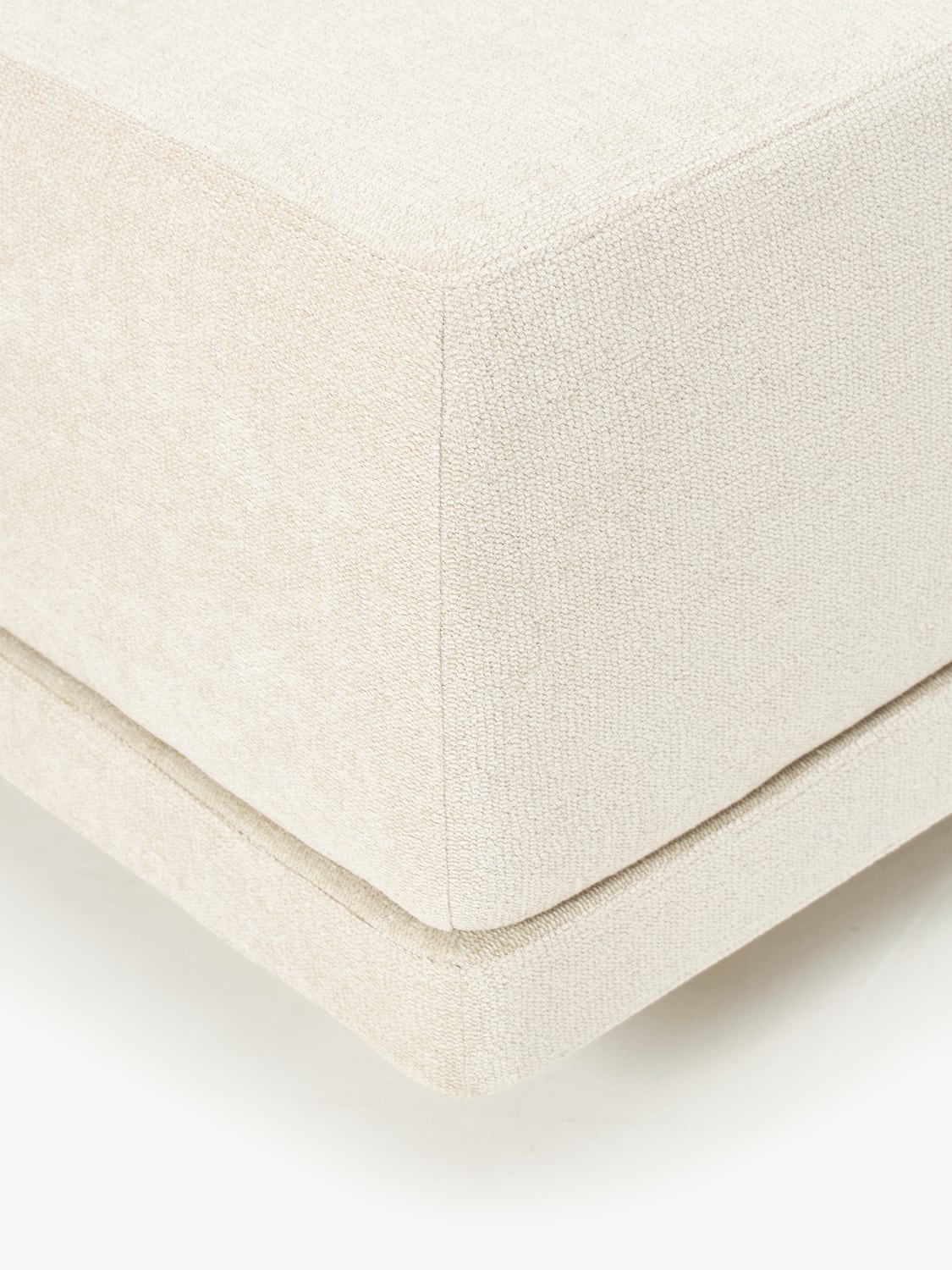 Colin Sofa-Ottoman — Blush