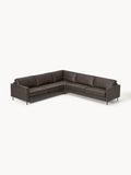 Hunter XL-Leather-Corner Sofa — Green