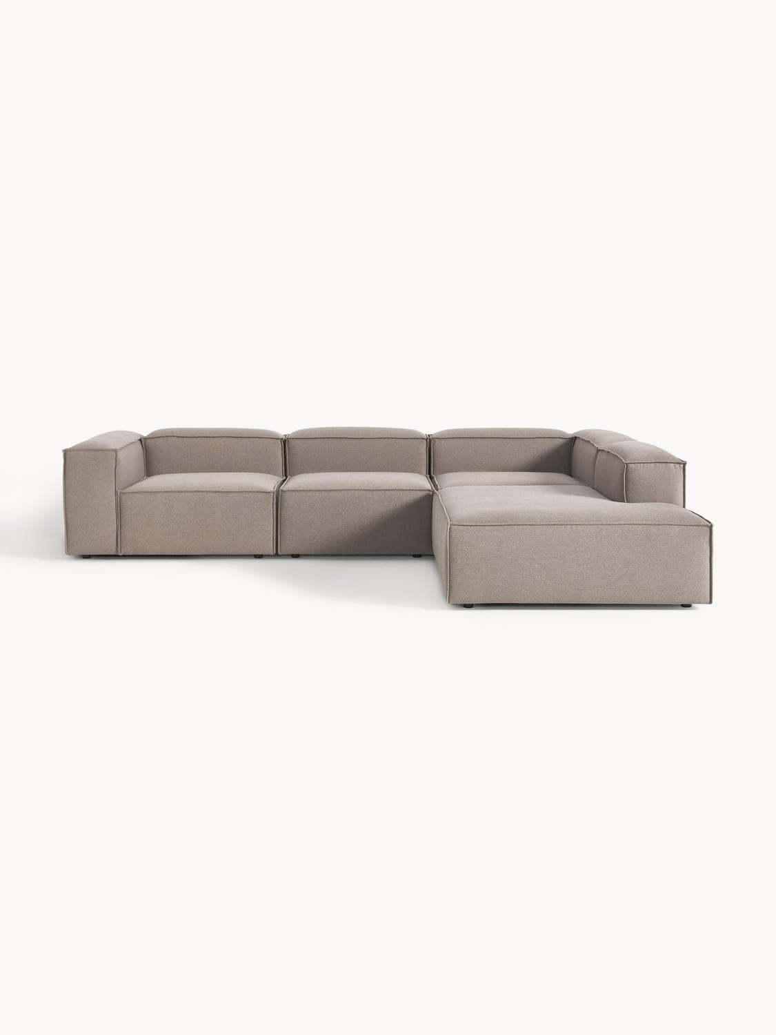 Lennon Modular XL Corner Sofa (4-seater) — Taupe