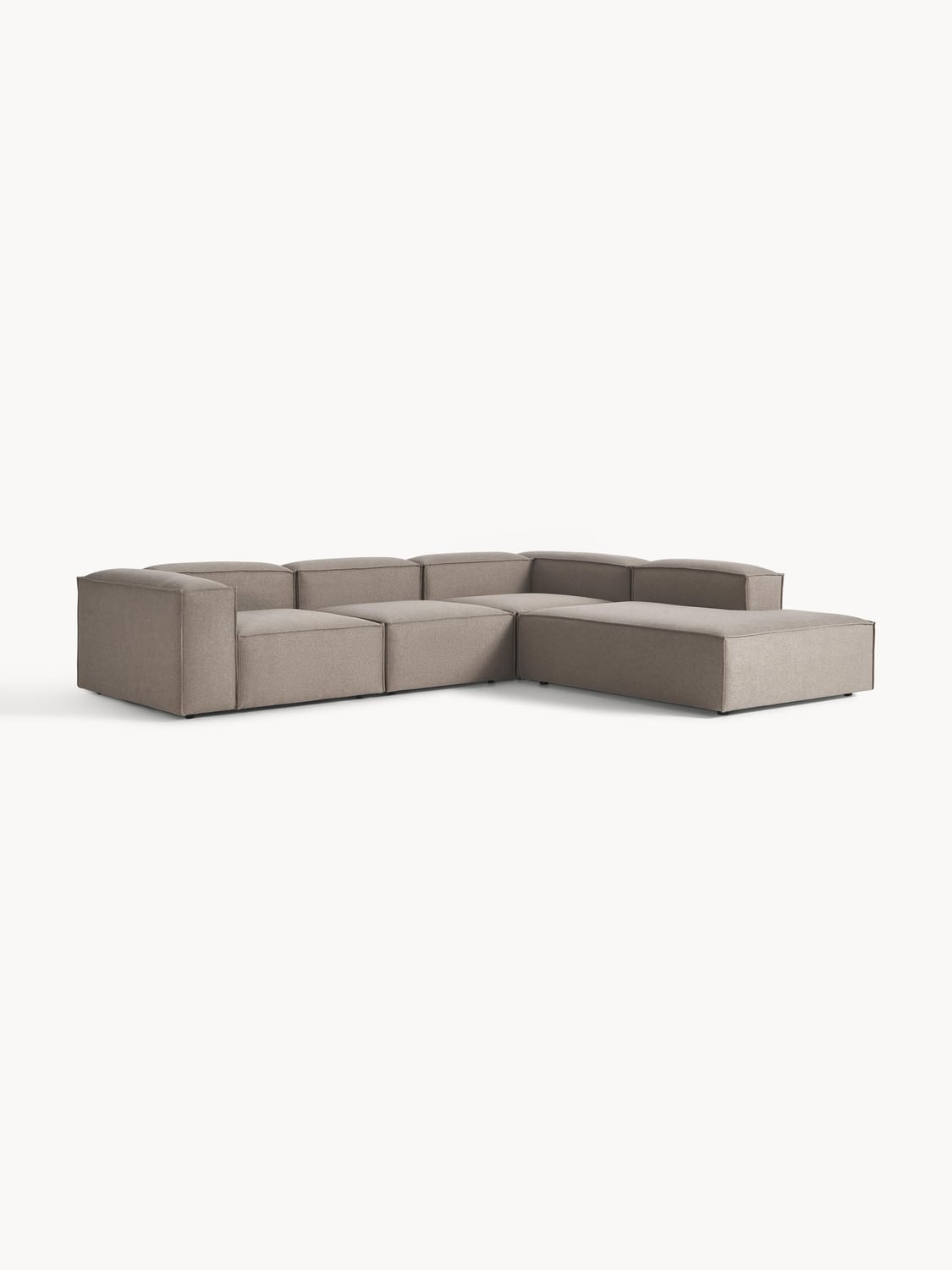 Lennon Modular XL Corner Sofa (4-seater) — Taupe