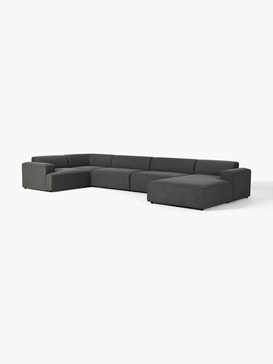 Melva XL Sofa — Dark Grey