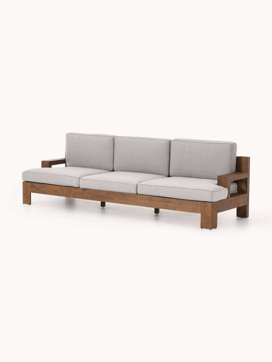 Joshua Garden Lounge Sofa (3-seater) in Acacia — Oatmeal