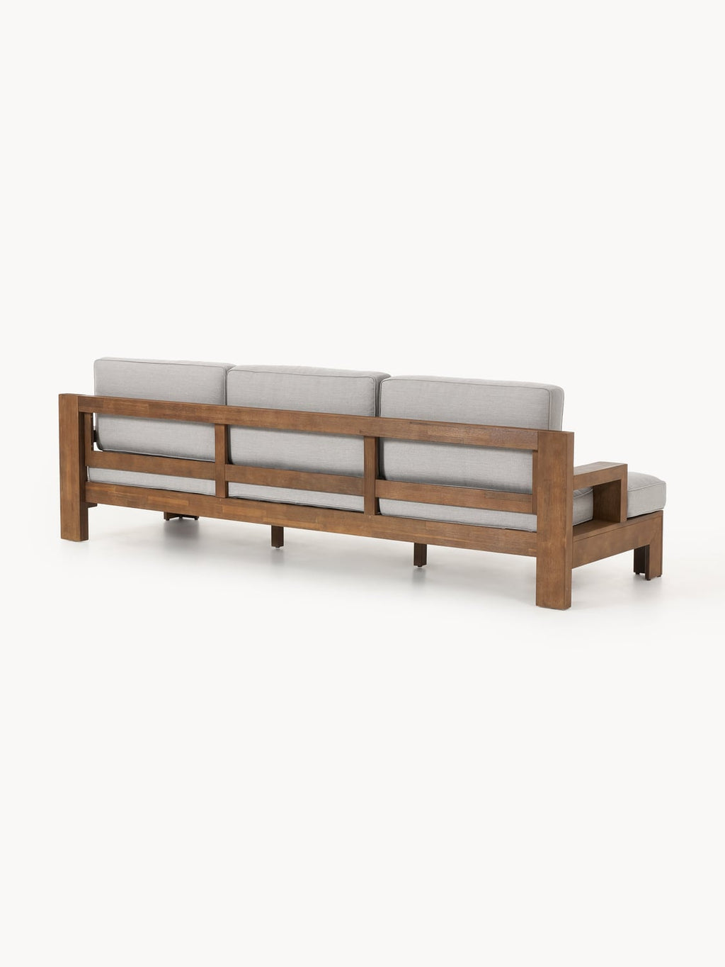 Joshua Garden Lounge Sofa (3-seater) in Acacia — Oatmeal