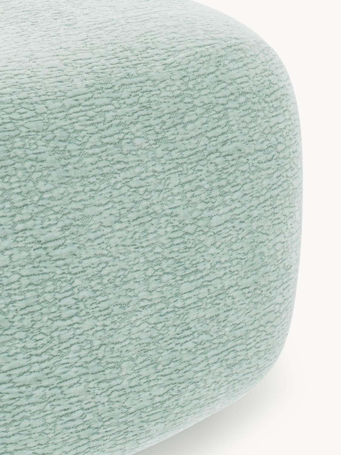 Wolke Oval Sofa Ottoman — Sage