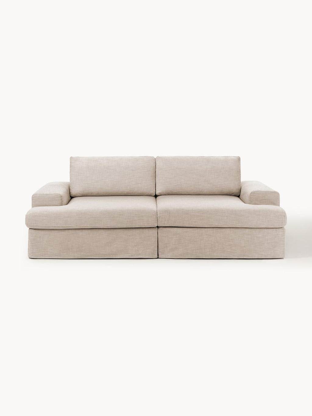 Russell Modular Sofa (3-seater) with removable covers — Oatmeal