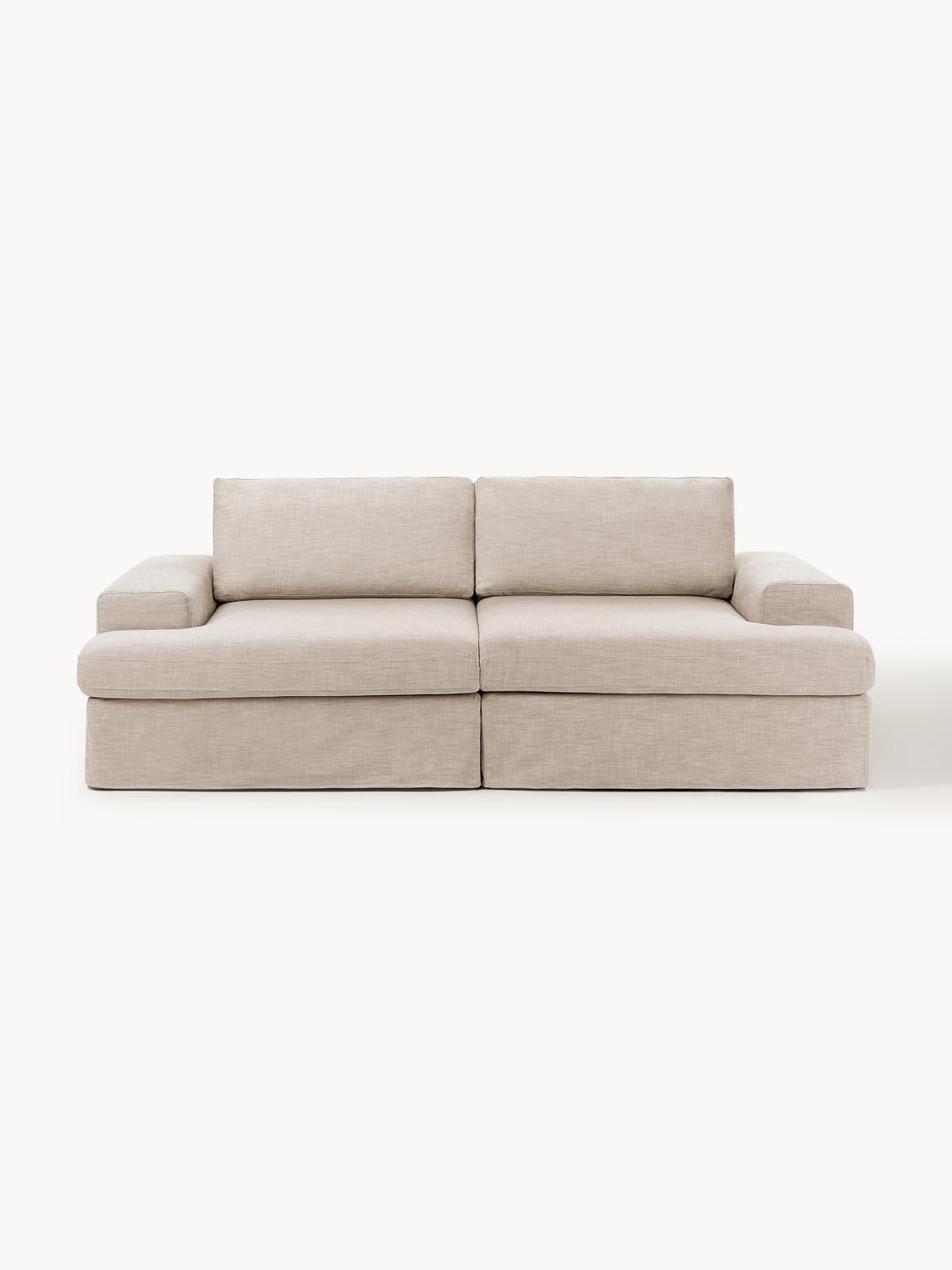 Russell Modular Sofa (3-seater) with removable covers — Oatmeal