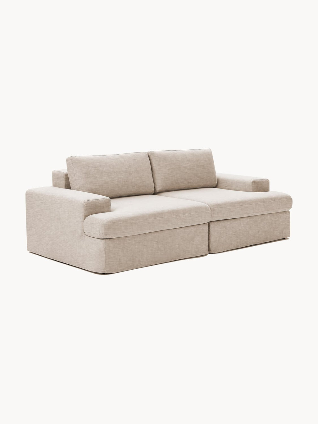 Russell Modular Sofa (3-seater) with removable covers — Oatmeal