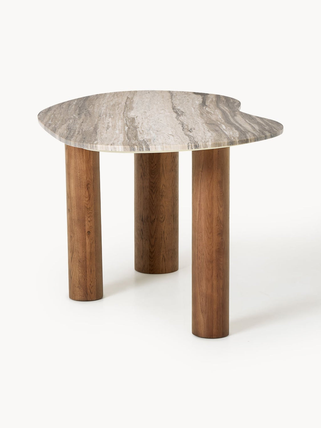 Naruto Marble-Dining Table in Organic Form, in various sizes — Sand