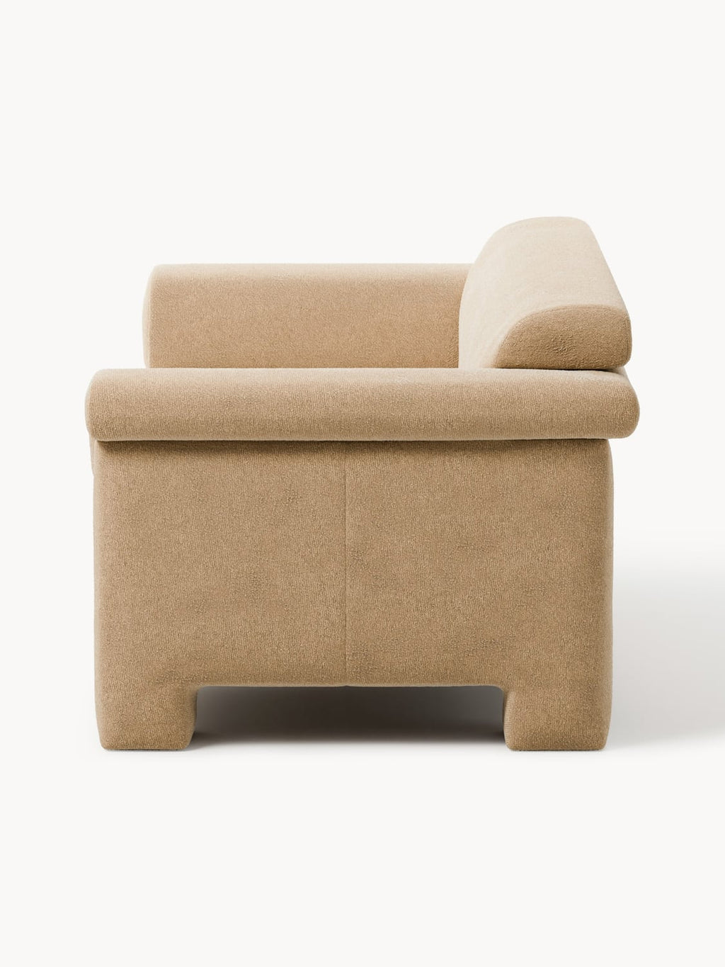 Atlas Bouclé Sofa (2-seater) — Warm Grey
