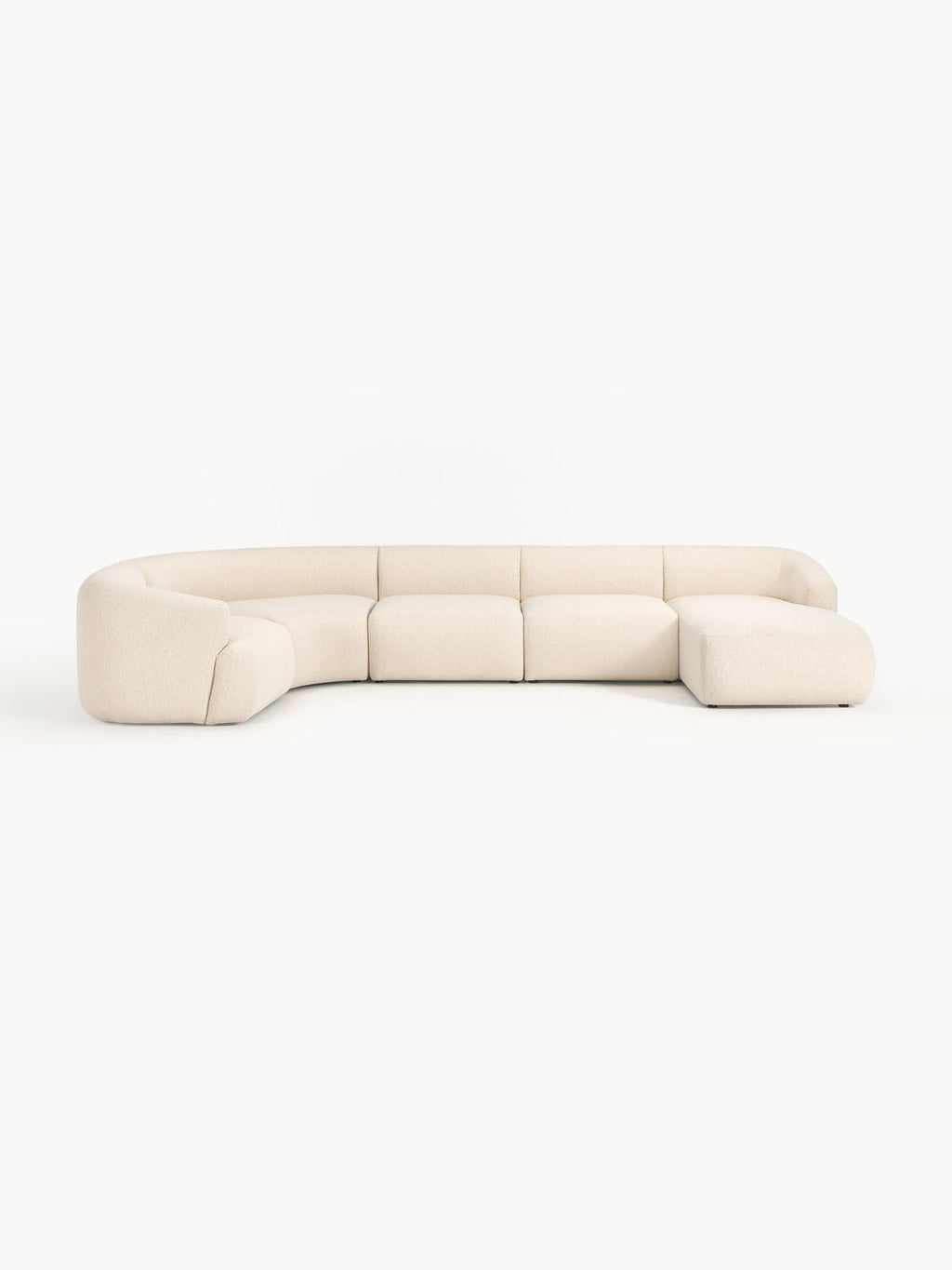 Sofia Modular Bouclé XL Sofa — Alabaster