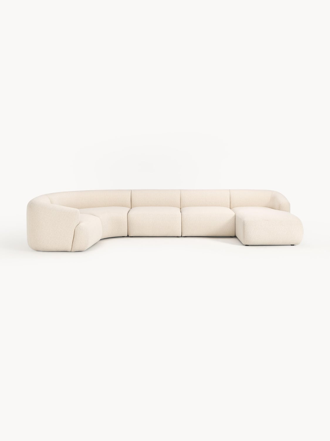 Sofia Modular Bouclé XL Sofa — Alabaster