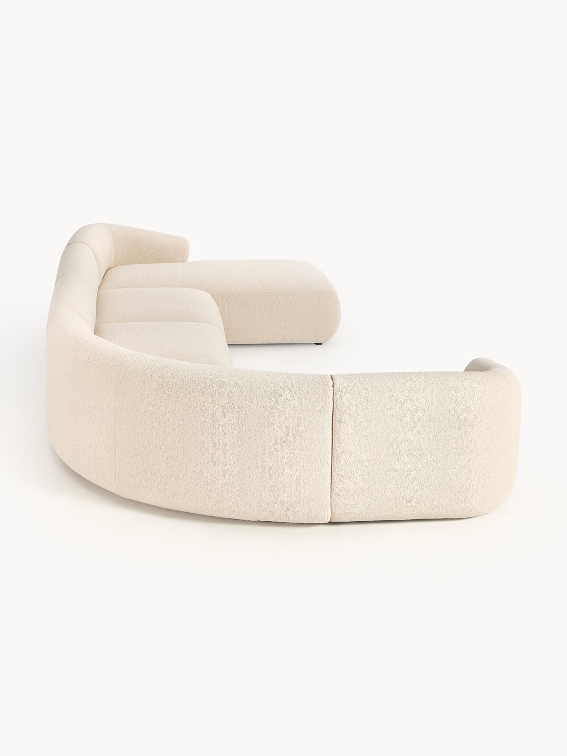 Sofia Modular Bouclé XL Sofa — Alabaster
