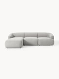 Sofia Modular Bouclé Corner Sofa (3-seater) — Lilac