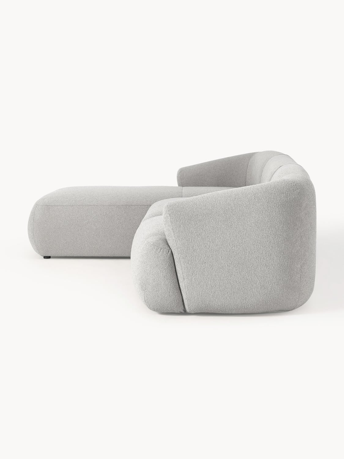 Sofia Modular Bouclé Corner Sofa (3-seater) — Lilac