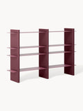 Rami Shelving Unit with Metal Elements — Clay